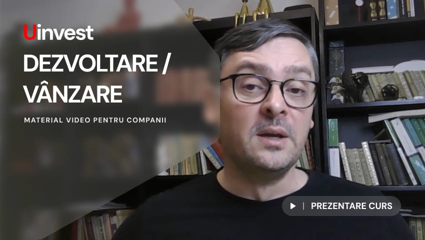 Curs Dezvoltare / Vânzare